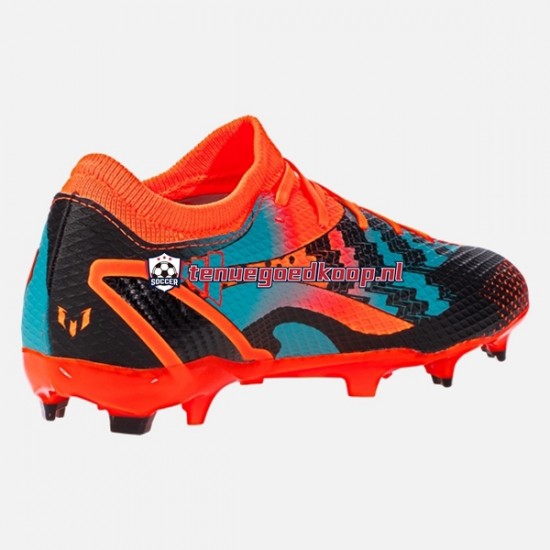Voetbalschoenen Adidas Messi X Speedportal.3 FG Oranje Blauw Zwart