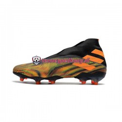 Voetbalschoenen Adidas Nemeziz9 FG Oranje Groente Zwart