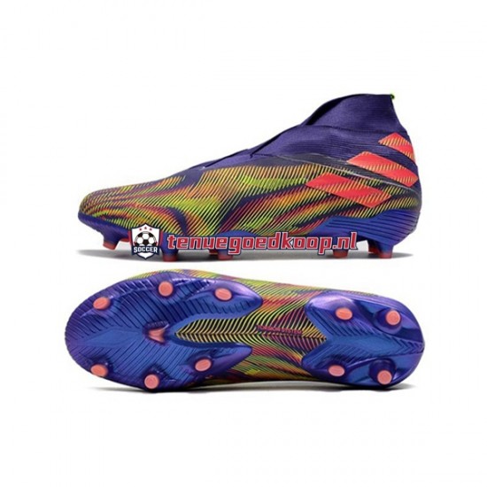 Voetbalschoenen Adidas Nemeziz9 FG Paars Roze Groente
