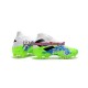 Voetbalschoenen Adidas Nemeziz9 FG Blauw Wit Groente
