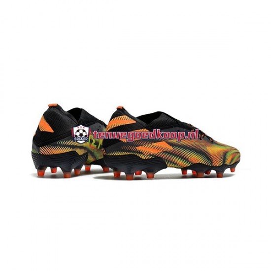 Voetbalschoenen Adidas Nemeziz9.1 FG Roze Groente Zwart