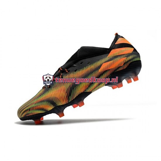 Voetbalschoenen Adidas Nemeziz9.1 FG Roze Groente Zwart
