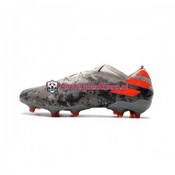 Voetbalschoenen Adidas Nemeziz9.1 FG Grijs Oranje Wit