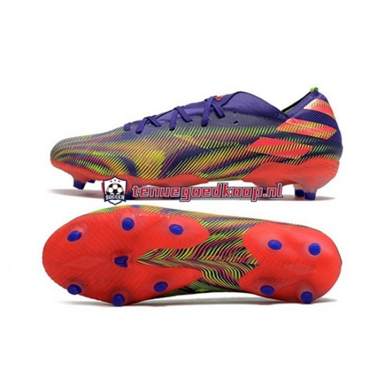 Voetbalschoenen Adidas Nemeziz9.1 FG Precision To Blur Paars Roze Groente