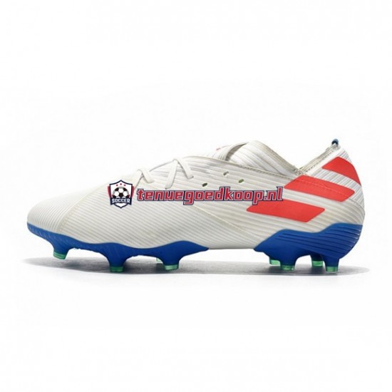 Voetbalschoenen Adidas Nemeziz9.1 FG Rood Blauw Wit