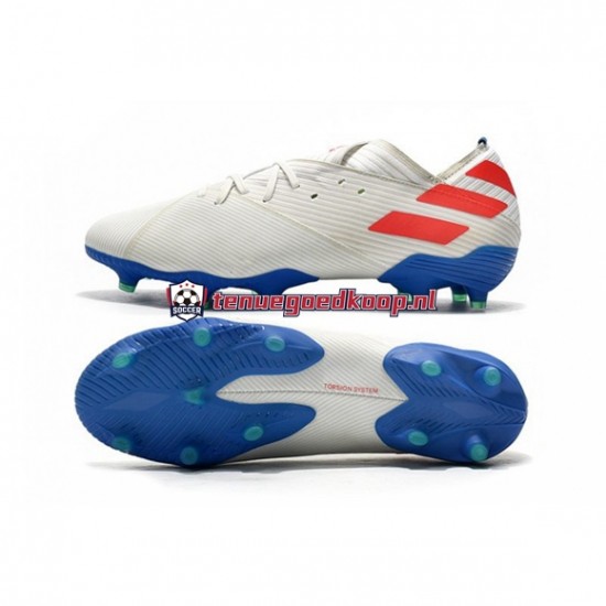 Voetbalschoenen Adidas Nemeziz9.1 FG Rood Blauw Wit