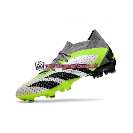 Voetbalschoenen Adidas PREDATOR ACCURACY23.1 FG Wit Groente Zwart