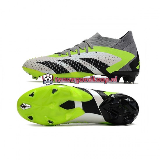 Voetbalschoenen Adidas PREDATOR ACCURACY23.1 FG Wit Groente Zwart