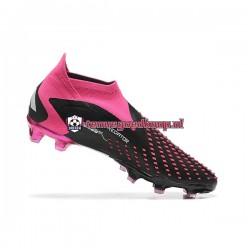 Voetbalschoenen Adidas Predator ACCURACY FG Roze Wit Zwart