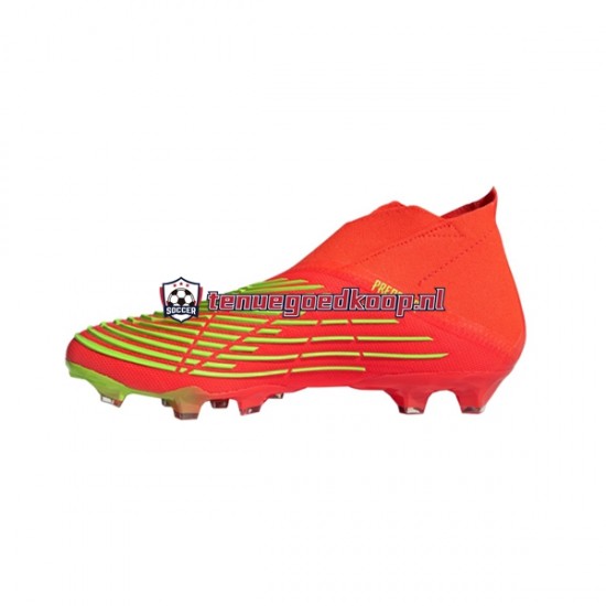 Voetbalschoenen Adidas Predator EDGE AG Game Data Rood Groente