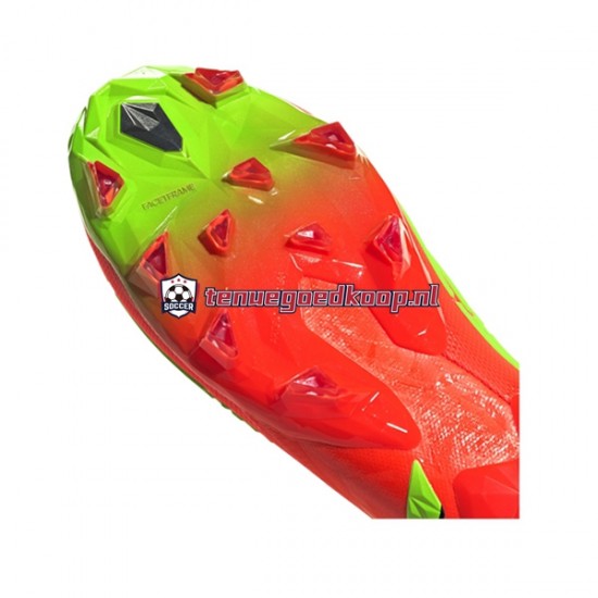 Voetbalschoenen Adidas Predator EDGE AG Game Data Rood Groente