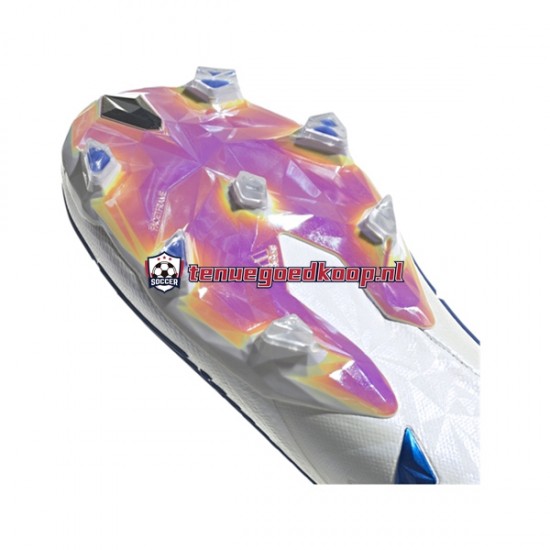 Voetbalschoenen Adidas Predator EDGE FG Diamond Edge Blauw Wit