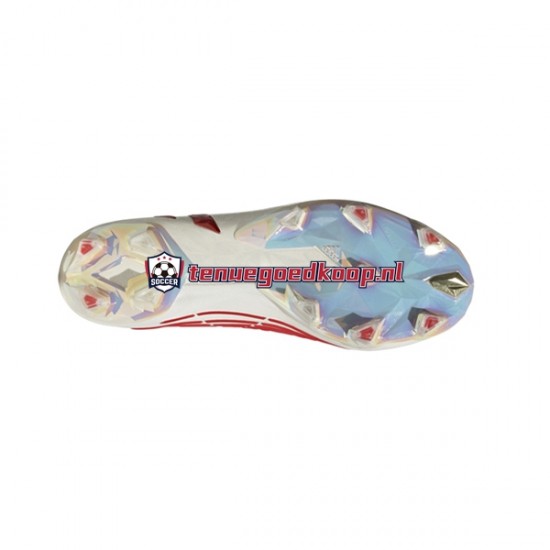 Voetbalschoenen Adidas Predator EDGE FG Showdown Rood Goud Wit