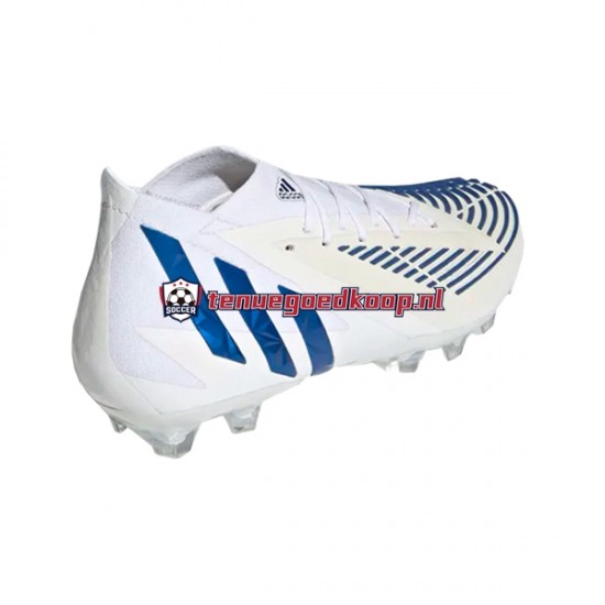 Voetbalschoenen Adidas Predator EDGE.1 AG Diamond Edge Blauw Wit