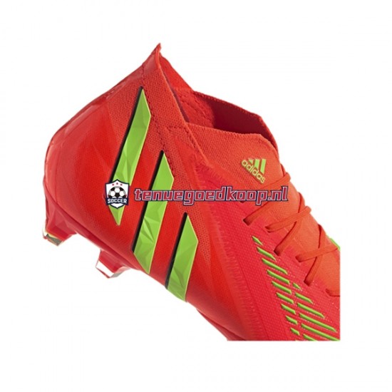 Voetbalschoenen Adidas Predator EDGE.1 FG Game Data Rood Groente