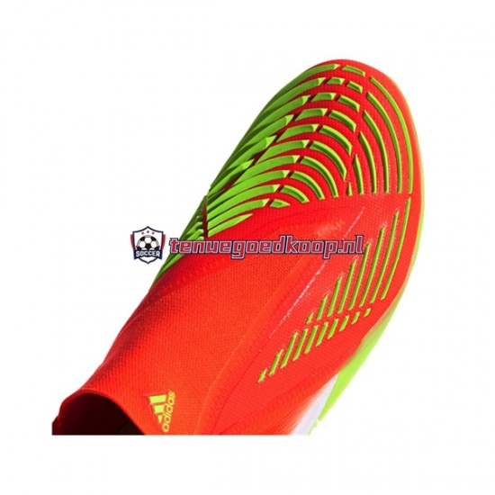Voetbalschoenen Adidas Predator EDGE.1 IN Game Data Rood Groente