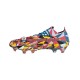 Voetbalschoenen Adidas Predator EDGE.1 L FG Geometric Blauw Geel