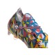 Voetbalschoenen Adidas Predator EDGE.1 L FG Geometric Blauw Geel