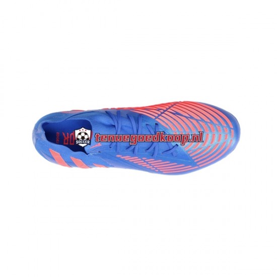 Voetbalschoenen Adidas Predator EDGE.1 L FG Sapphire Edge Rood Blauw