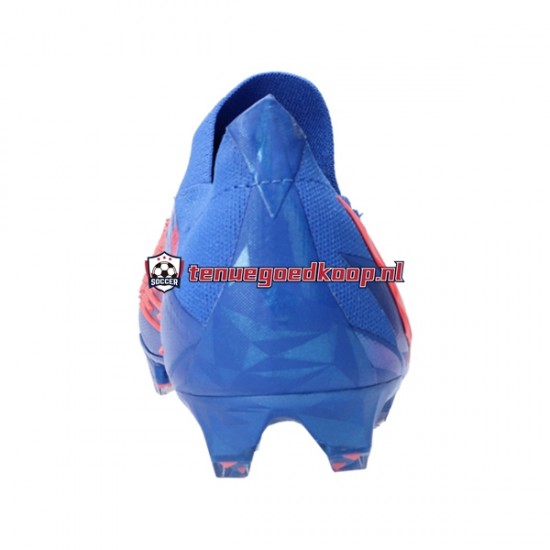 Voetbalschoenen Adidas Predator EDGE.1 L FG Sapphire Edge Rood Blauw