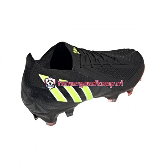 Voetbalschoenen Adidas Predator EDGE.1 L FG Shadowportal Geel Zwart