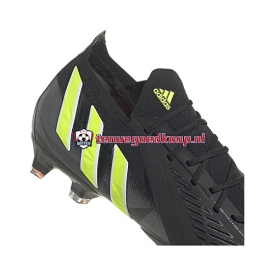 Voetbalschoenen Adidas Predator EDGE.1 L FG Shadowportal Geel Zwart