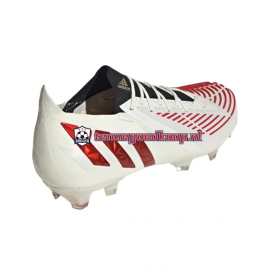 Voetbalschoenen Adidas Predator EDGE.1 L FG Showdown Rood Goud Wit