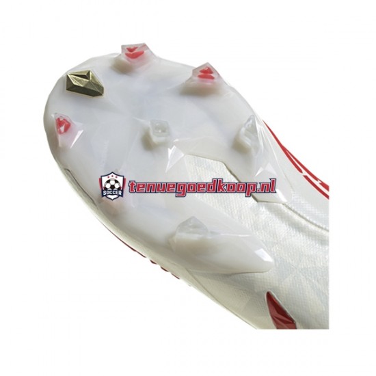 Voetbalschoenen Adidas Predator EDGE.1 L FG Showdown Rood Goud Wit