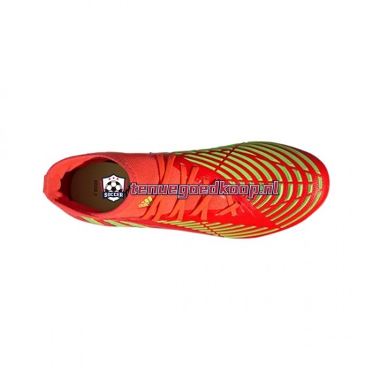 Voetbalschoenen Adidas Predator EDGE.2 FG Game Data Rood Groente