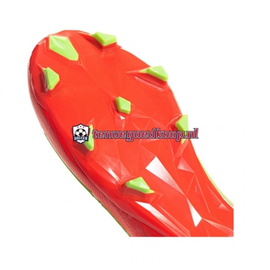 Voetbalschoenen Adidas Predator EDGE.2 FG Game Data Rood Groente