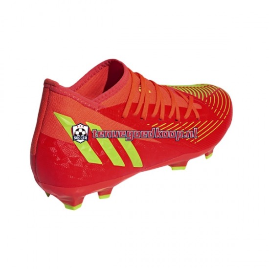 Voetbalschoenen Adidas Predator EDGE.3 FG Game Data Rood Groente