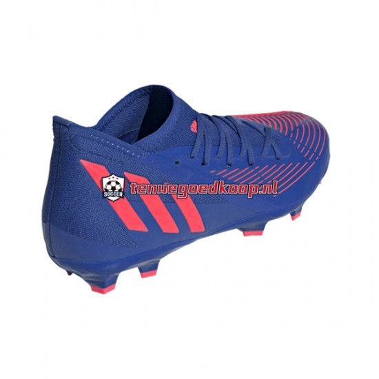 Voetbalschoenen Adidas Predator EDGE.3 FG Sapphire Edge Rood Blauw