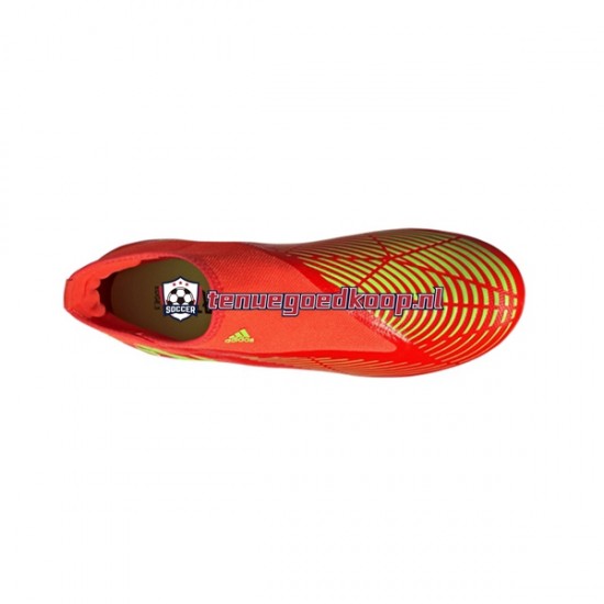 Voetbalschoenen Adidas Predator EDGE.3 LL FG Game Data Rood Groente