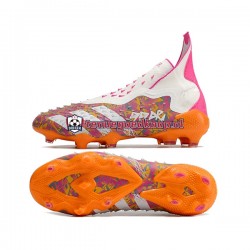 Voetbalschoenen Adidas Predator FREAK FG Paars Oranje Wit