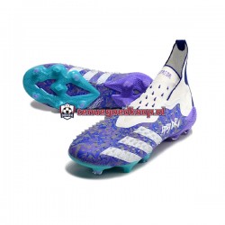 Voetbalschoenen Adidas Predator FREAK FG Paars Wit