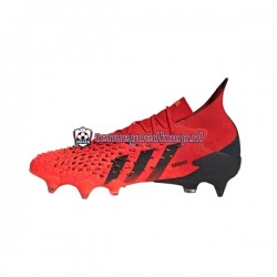 Voetbalschoenen Adidas Predator FREAK.1 SG Meteorite Rood Zwart