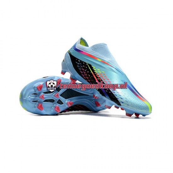 Voetbalschoenen Adidas Speed portal.1 World Cup FG 2022 Blauw