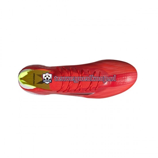 Voetbalschoenen Adidas X SPEEDFLOW.1 FG Meteorite Rood Zwart