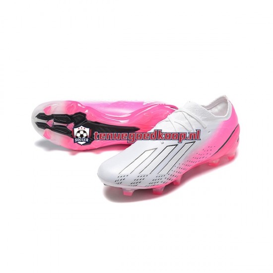 Voetbalschoenen Adidas X Speedportal .1 VM FG 2022 Roze Wit