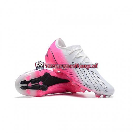 Voetbalschoenen Adidas X Speedportal .1 VM FG 2022 Roze Wit