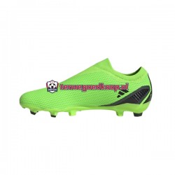 Voetbalschoenen Adidas X Speedportal.3 LL FG Game Data Groente Zwart