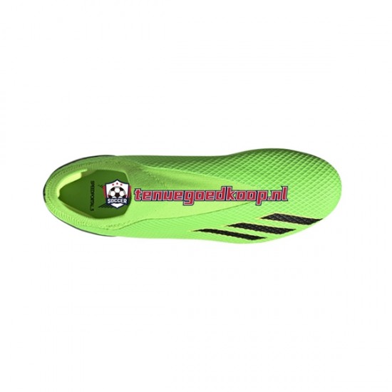 Voetbalschoenen Adidas X Speedportal.3 LL FG Game Data Groente Zwart