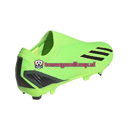 Voetbalschoenen Adidas X Speedportal.3 LL FG Game Data Groente Zwart