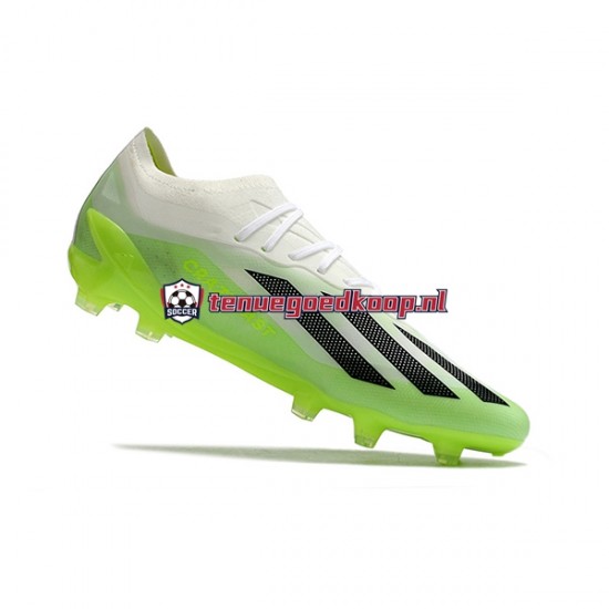 Voetbalschoenen Adidas X23 .1 FG Wit Groente Zwart