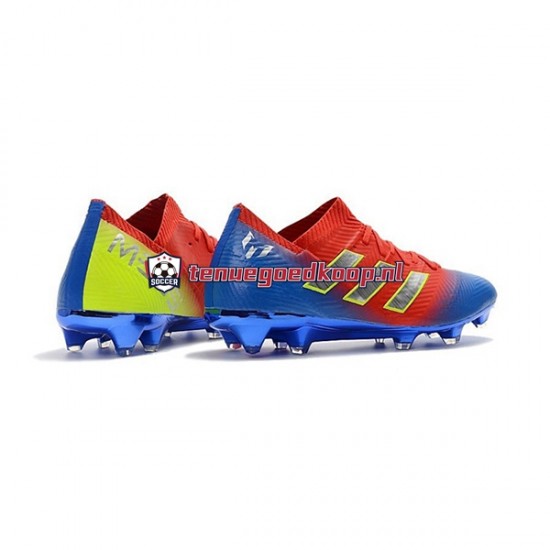 Voetbalschoenen Adidas Nemeziz8.1 FG Rood Blauw Wit