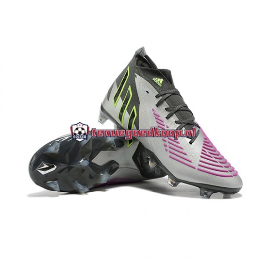 Voetbalschoenen Adidas Predator Edge Geometric.1 FG Paars Wit