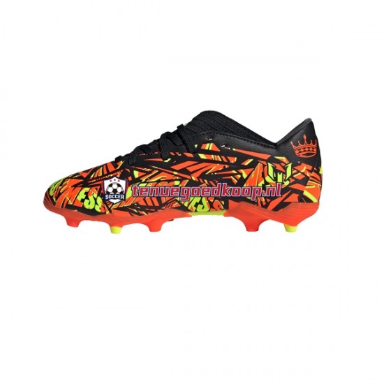 Adidas Nemeziz Messi.3 FG J Boots Oranje Geel Zwart