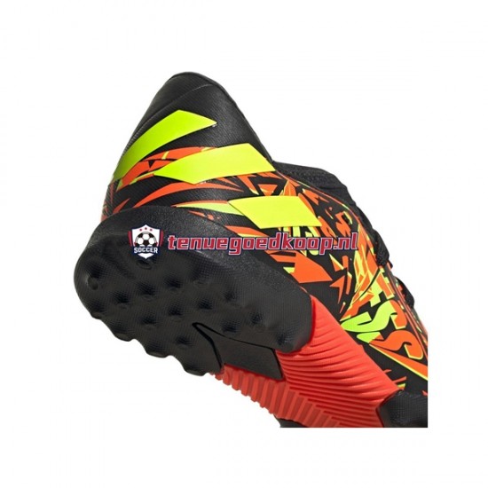 Adidas Nemeziz Messi.3 TF Boots Oranje Geel Zwart