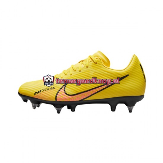 Voetbalschoenen Nike Air Zoom Mercurial Vapor XV Academy SG Pro AC Lucent Roze Geel