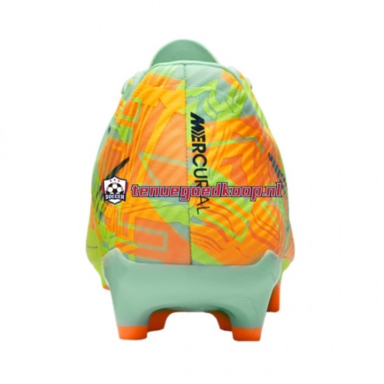 Voetbalschoenen Nike Air Zoom Mercurial Vapor XV Bonded Academy FGMG Blauw Groente